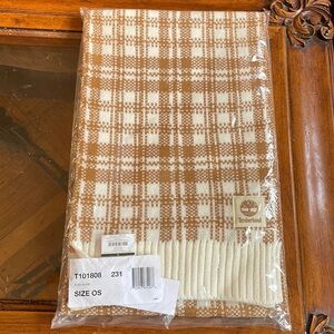 Timberland Buffalo Wheat Plaid Scarf